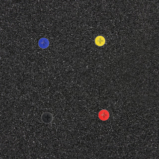Dimebag Hardware 1" Phillips Primary Colors