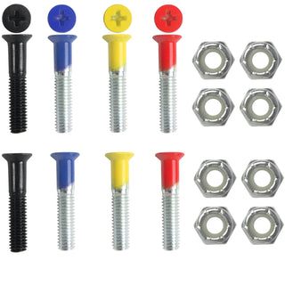 Dimebag Hardware 1" Phillips Primary Colors