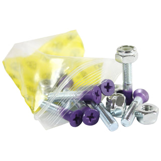 Dimebag Hardware 1" Phillips Purple