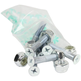 Dimebag Hardware 1" Phillips White