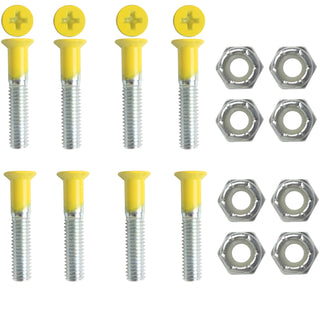Dimebag Hardware 1" Phillips Yellow