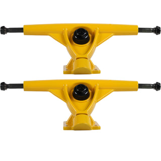Moose Longboard Complete 9" x 36" Drop Through Stained Yellow