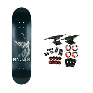 Disorder Skateboard Complete Nyjah Huston Lady of the Dark 8.25"