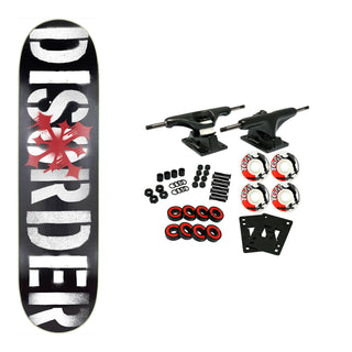 Disorder Skateboard Complete Stencil 8.25" x 31.85"