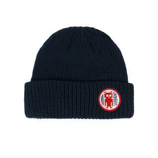 Darkroom Skateboard Beanie Invader Navy