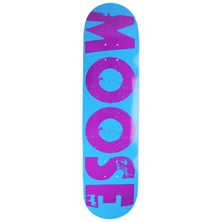 Moose Deck Canadian Maple Bold Logo Blue 8.25"