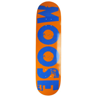 Moose Deck Canadian Maple Bold Logo Orange 8.125"