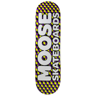 Moose Deck Canadian Maple Diamond Checkers 8.25"