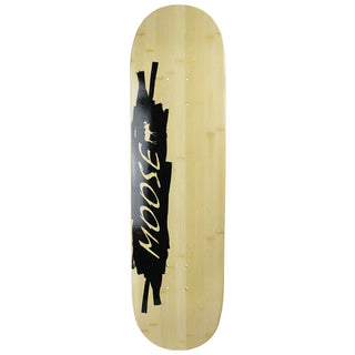 Moose Deck Canadian Maple Scribble Black Bamboo 8.25"