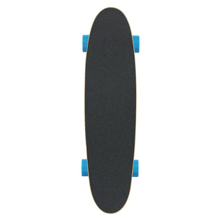 Moose Skateboard Complete Natural 7.5" x 28.75" Cruiser with 59mm Blue Wheels