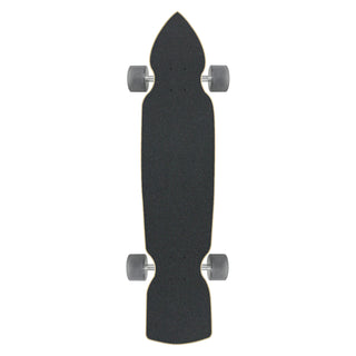 Moose Longboard Complete Natural 8.75" x 39.125" Slalom with 70mm Black Wheels
