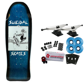 Dogtown Complete Suicidal Skates Pool Skater Re-Issue Blue Old School