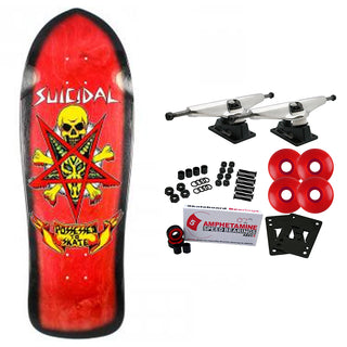 Dogtown Complete Suicidal Skates Possessed Red Re-Issue Old School