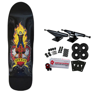 Dogtown Complete Wee Man Sabotage Black 9.25" x 31.7" Old School
