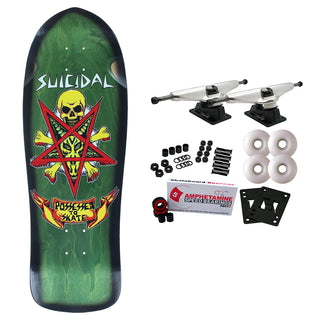 Dogtown Skateboard Complete Suicidal Tendencies Possessed Skate Green Old School