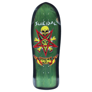 Dogtown Skateboard Deck Suicidal Tendencies Possessed to Skate Green Old School