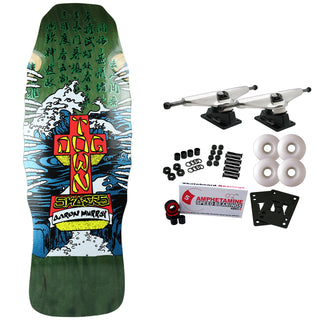 Dogtown Old School Skateboard Complete Murray Re-Issue Dark Green 10.5" x 31"