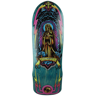 Dogtown Old School Skateboard Deck Martinez Guadalupe Handshake Blue 10"