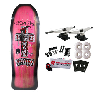 Dogtown Skateboard Complete Old School Stonefish Fade Pink