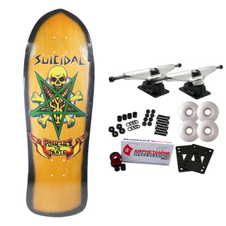 Dogtown Skateboard Complete Old School Possessed to Skate Yellow