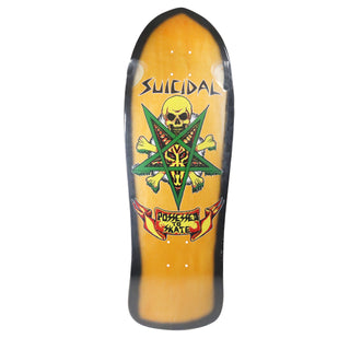 Dogtown Skateboard Deck Old School Possessed to Skate Yellow