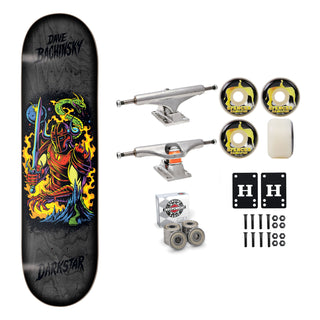 Darkstar Skateboard Premium Complete Bachinsky Blacklight 8.0" w/ Independent Satori Upgrade