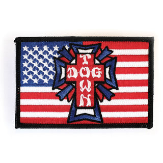 Dogtown Skateboard Patch 4" Embroidered Flag Iron /Sew On