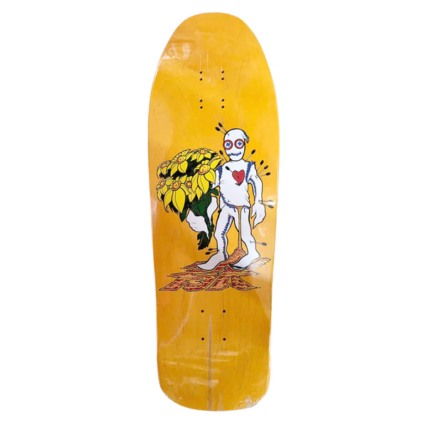 Dogtown Skateboard Deck Bryce Kanights Flower Guy Yellow 10.12
