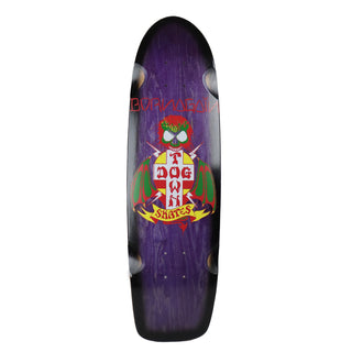 Dogtown Skateboard Deck Born Again 70's Rider Purple 8.375" x 30.575"