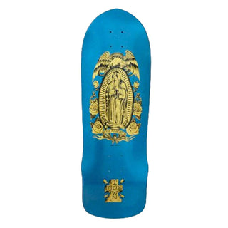 Dogtown Skateboard Deck Jesse Martinez Guadalupe Blue Flake/Gold Metallic 10" x 30.25"