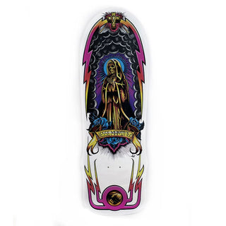 Dogtown Skateboard Deck Martinez Guadalupe Handshake White 10" x 30.25"