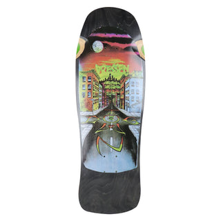 Dogtown Old School Skateboard Deck Eric Dressen Street Reissue Shaped Black 10" x 30.45"