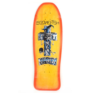 Dogtown Skateboard Deck Stonefish Reissue Yellow/Orange Fade 10.125" x 30.325"