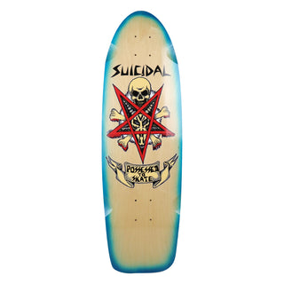 Dogtown Skateboard Deck Possessed to Skate 70s Natural/Black Black 9" x 30"