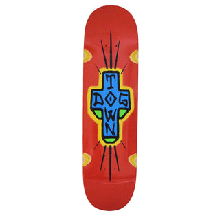 Dogtown Skateboard Deck Spray Cross Loose Trucks Red 8.75" x 32.325"