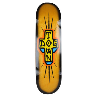 Dogtown Skateboard Deck Spray Cross Loose Trucks Orange/Black 8.5" x 32.45"