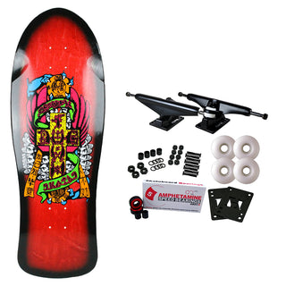 Dogtown Complete Dressen Hands Reissue Red 10.12" x 30.32" Old School