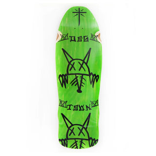 Dogtown Deck Rat Face Green 10.5" x 30.87" Old School
