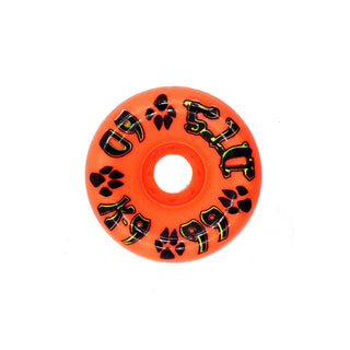 Dogtown Skateboard Wheels 60mm K-9 80's 99A Neon Orange Old School
