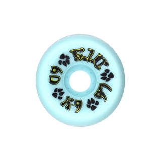 Dogtown Skateboard Wheels 60mm K-9 80's 97A Light Blue Old School