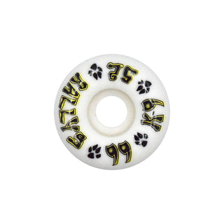 Dogtown Skateboard Wheels 52mm K-9 Rallys 99A White