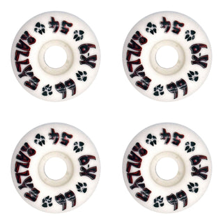 Dogtown Skateboard Wheels 54mm K-9 Rallys 99A White