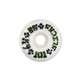 Dogtown Skateboard Wheels 58mm K-9 Slicks 101A White
