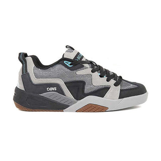 DVS Shoes Devious Charcoal/Black/Turquoise Suede