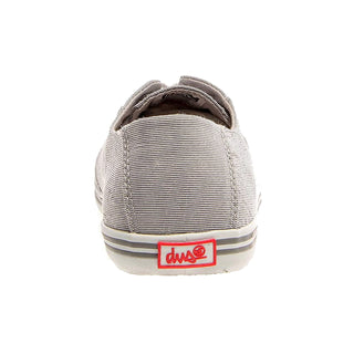 Women's DVS Shoes Benny Gray/Pinstripe/Canvas