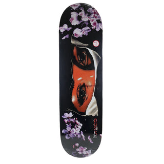 Deathwish Skateboard Complete Jake Hayes Blosson Black 8.475" x 31.75"