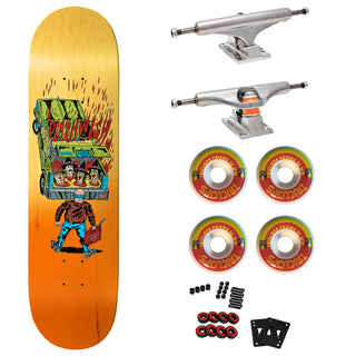 Deathwish Premium Skateboard with Indy Trucks and Triclops Wheels 8.25" Dickson Full Heat