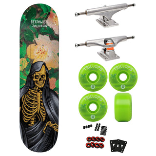 Deathwish Premium Skateboard with Indy Trucks and Triclops Wheels 8.0" Jon Dickson Garden of Misery