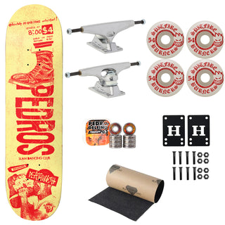Deathwish Premium Complete Skateboard Delfino Slam 8.5" Ft. Krux/Spitfire/Bronson