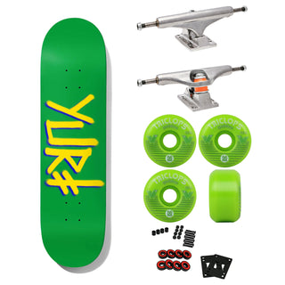 Deathwish Premium Skateboard with Indy Trucks and Triclops Wheels 8.0" Yuri Facchini Gang Name